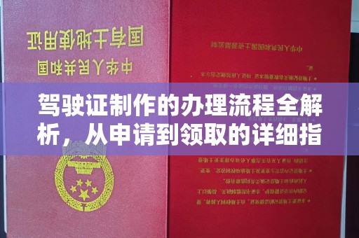 平阳驾驶证制作的办理流程全解析，从申请到领取的详细指南