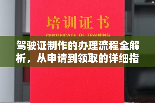 平阳驾驶证制作的办理流程全解析，从申请到领取的详细指南