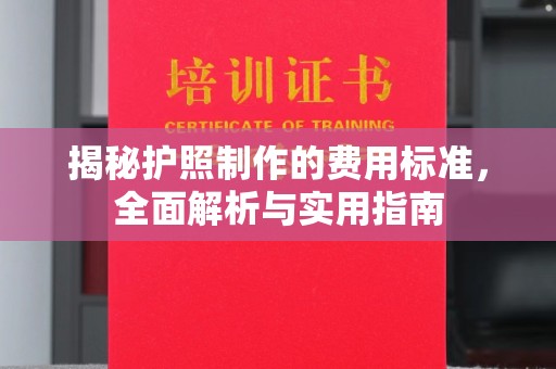 平阳揭秘护照制作的费用标准，全面解析与实用指南