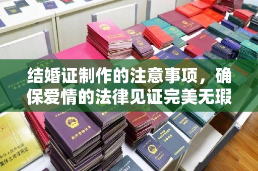 平阳结婚证制作的注意事项，确保爱情的法律见证完美无瑕